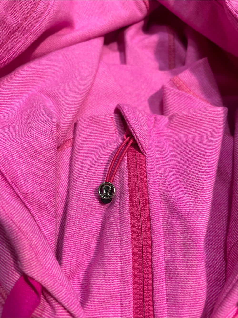 lululemon athletica Bright Pink Hooded Zip Define Jacket - Picture 3 of 9